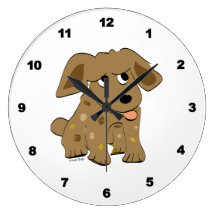 Puppy Dog Clock