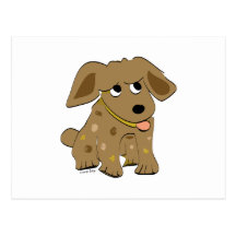 Puppy Dog Postcard