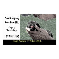 Puppy Dog Services Business Card
