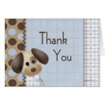 Puppy Dog Thank You Card
