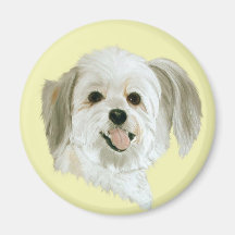 puppy face fridge magnets