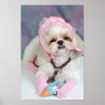 Puppy Girl Print