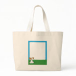 Puppy in Grass Bags