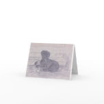 Puppy in trouble card....