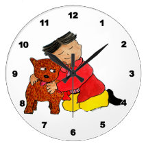 Puppy Love Clock