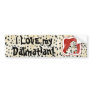 "Puppy Love," Dalmatian Puppy Art by Audrey Jeanne