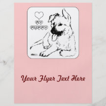 Puppy Love Flyer Design
