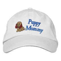 Puppy Mommy Embroidered Hat