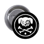 Puppy Pirate Buttons