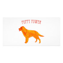 Puppy Power Photo Card