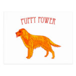Puppy Power Postcard