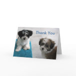 Puppy Sitting Thank You Card