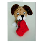 Puppy with a Big Heart Greeting Card