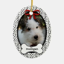Puppy's First Christmas Christmas Ornament