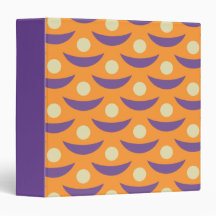 Puprle Smiles Vinyl Binders