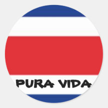 PURA VIDA AUTOCOLLANTS