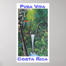 Pura Vida Costa Rica Print