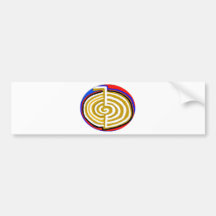 Pure Artistic - REIKI Karuna Symbol Bumper Sticker
