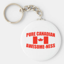 Pure Canadian Awesome-ness Key Chains