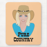 Pure Country GalPal Mousepad