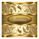 Pure Gold All Occasion Party Invitations