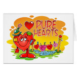 Pure Hearts Greeting Card