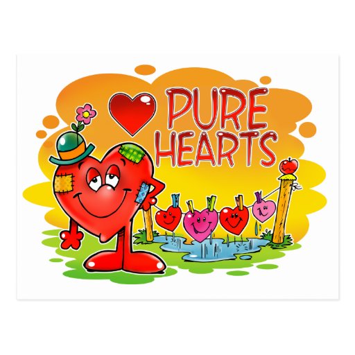 Pure Hearts Post Cards