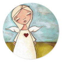 Pure of Heart - Angel Stickers