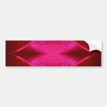 Pure Rose Petal Art - Blood Red n PinkRose Bumper Stickers