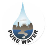 Pure Water stickers