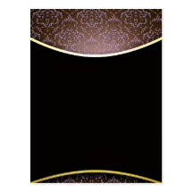 Pure White damask pattern special gift Post Cards