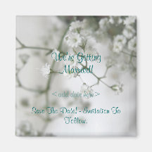 Purity Save The Date Magnet