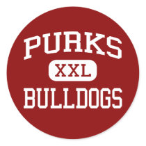 Purks - Bulldogs - Middle - Cedartown Georgia Sticker