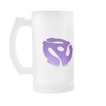 Purple 3D 45 RPM Adapter Mugs