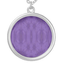 Purple abstract wood necklaces