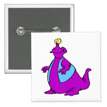 purple alien in a vest.png pinback button