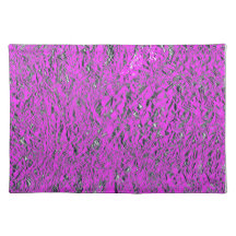 Purple Aluminum Foil Place Mats