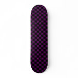 Purple And Black Chequered Deck