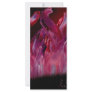 Purple and black flames in Spray Paint Personalized Rack Card