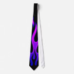 Purple and Blue Flame Tie!  It's Hot, Hot Hot!!