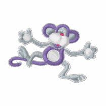 purple and pink monkey