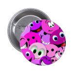 PURPLE AND PINK SMILEY FACES COLLAGE