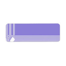 Purple and White Abstract Pattern Return Address Label