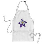 Purple and White Flower Aprons