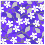 Purple and White Flowers. Floral Pattern. Acrylic Cut Out