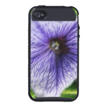 Purple and White Pansy iPhone 4 Cover