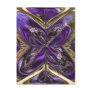 Purple Anemone Abstract
