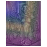 purple angel letterhead design