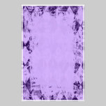 Purple Argyle Graffiti Stationery stationery