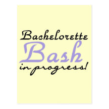 Purple Bash in Progress Tshirts and Gifts Postcards